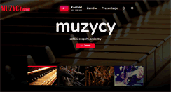 Desktop Screenshot of muzycy.com